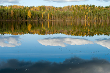 Lake in autumn