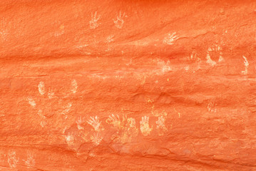 Ancient Pictographs in Mystery Valley