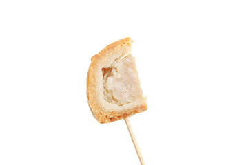Pork pie on stick