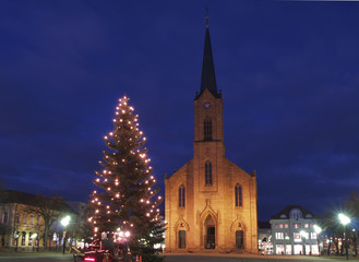 Naklejka premium Weihnachtsbaum