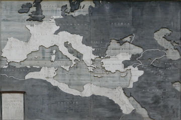 Carte de l'Empire romain - 3 - - obrazy, fototapety, plakaty