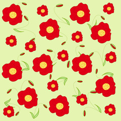 Vector floral background