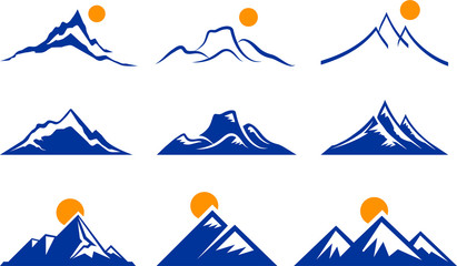 mountains icons