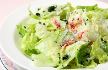 Fresh vegetable salad