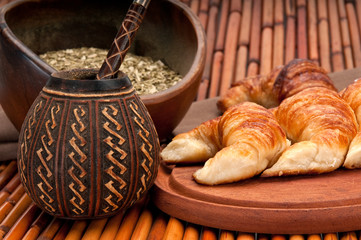 The classic argetinian breakfast