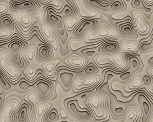 Abstract Geographic Curves Background
