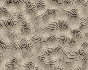 Abstract Geographic Curves Background