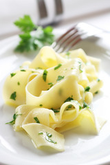 Tagliatelle with Herbs