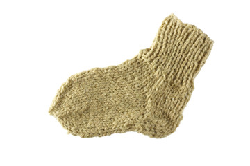 Colorful wool sock