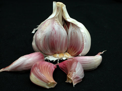 Cabeza de ajos.