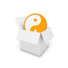 Yin Yang - przeciwstawnie i uzupełniająco. © I.M.R