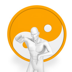 Yin Yang - przeciwstawnie i uzupełniająco. © I.M.R