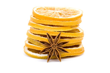 christmas decoration isolated on white background