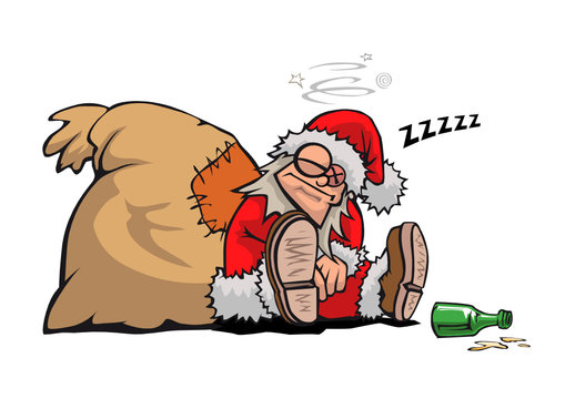 Der betrunkene Weihnachtsmann
