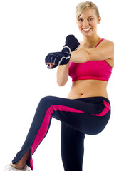 Fototapeta premium Woman at Fitness Training