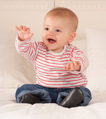 Fototapeta premium Babbling baby