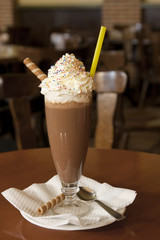 chocolate milkshake