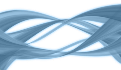 Original abstraction in blue cold tones