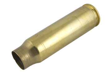 bullet case isolated on white background