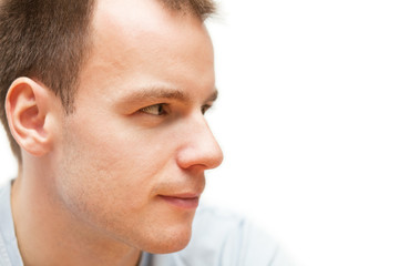 Fototapeta premium Profile of young man