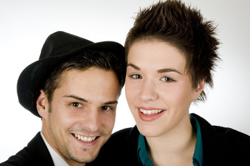 Lovely Smile from Mann and Women