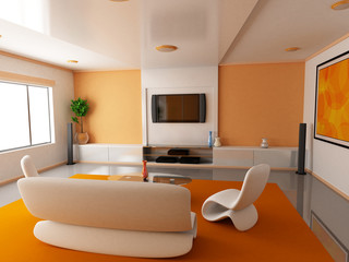 Orange room (front)