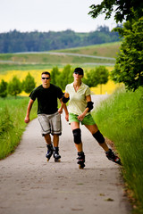 rollerblades for two