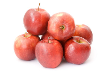 red apples