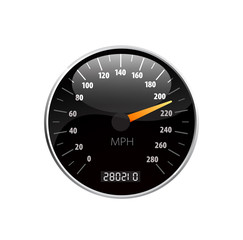 Speedometer vector illustration