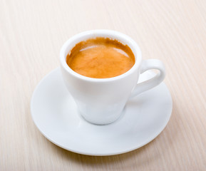 espresso  Maccako coffee .