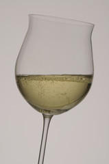 Bicchiere di vino frizzante