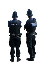Two British policemen