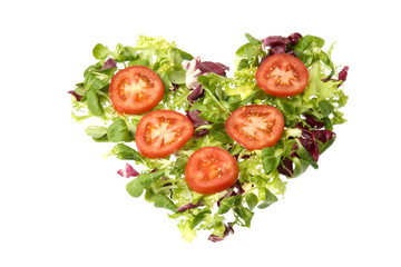 Salad heart
