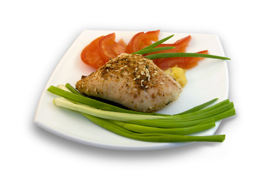 Chicken with vegetables