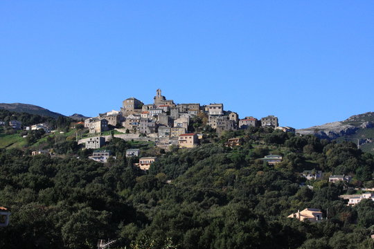 furiani village corse