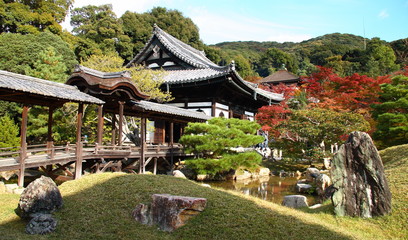 Naklejka premium Kodai ji temple a Kyoto (Japon)
