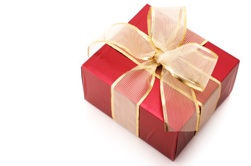 Red foil gift
