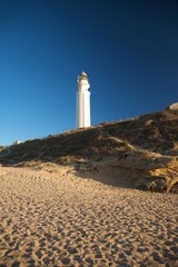 beach and lighthouse