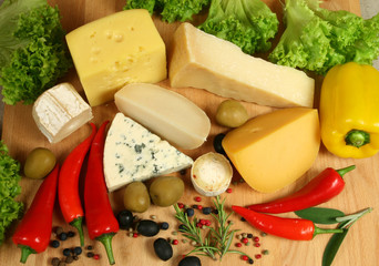 Cheese varieties