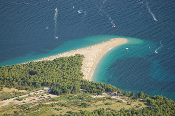Złoty Róg na wyspie Brac w Chorwacji