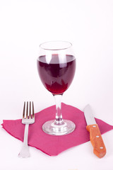 galss of wine