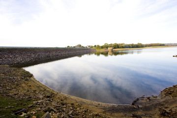Obraz premium view of a brittany lake