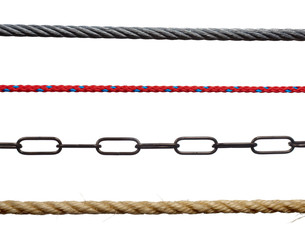 ropes and chains