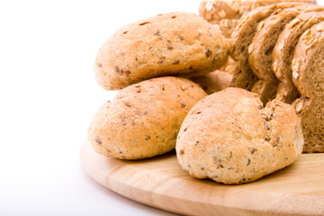 Bread on plate