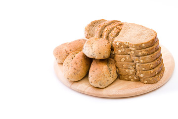Bread on plate