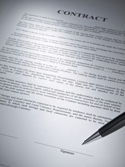 Obraz premium Seal the contract