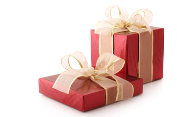 Red foil gifts
