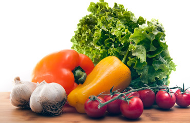 Fresh tasty vegetables