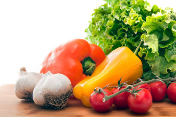 Fresh tasty vegetables
