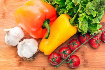 Fresh tasty vegetables